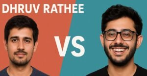 Dhruv Rathee vs CarryMinati: Fanbase, Net Worth, Awards & Controversy (2025)
