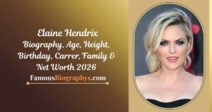 Elaine Hendrix Biography, Wiki, Age, Height, Career, Favourites and Net Worth 2026
