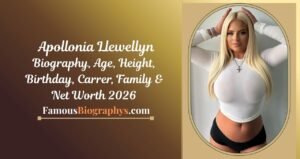 Apollonia Llewellyn Biography, Age, Birthday, Height, Career & Net Worth 2026